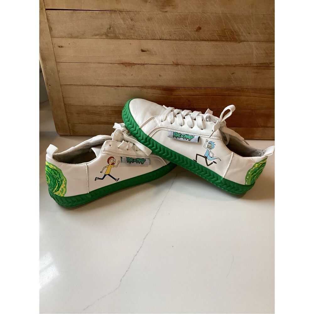 Ground Up Rick and Morty Cartoon Network Sz 7 Sneakers